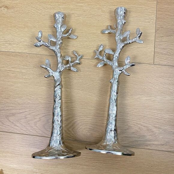 Michael Aram Tree of Life Candleholders - Picture 2 of 8